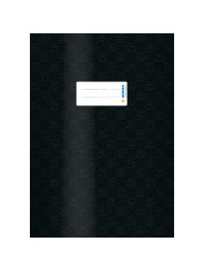 HERMA Heftschoner · PP · A4 · gedeckt · schwarz