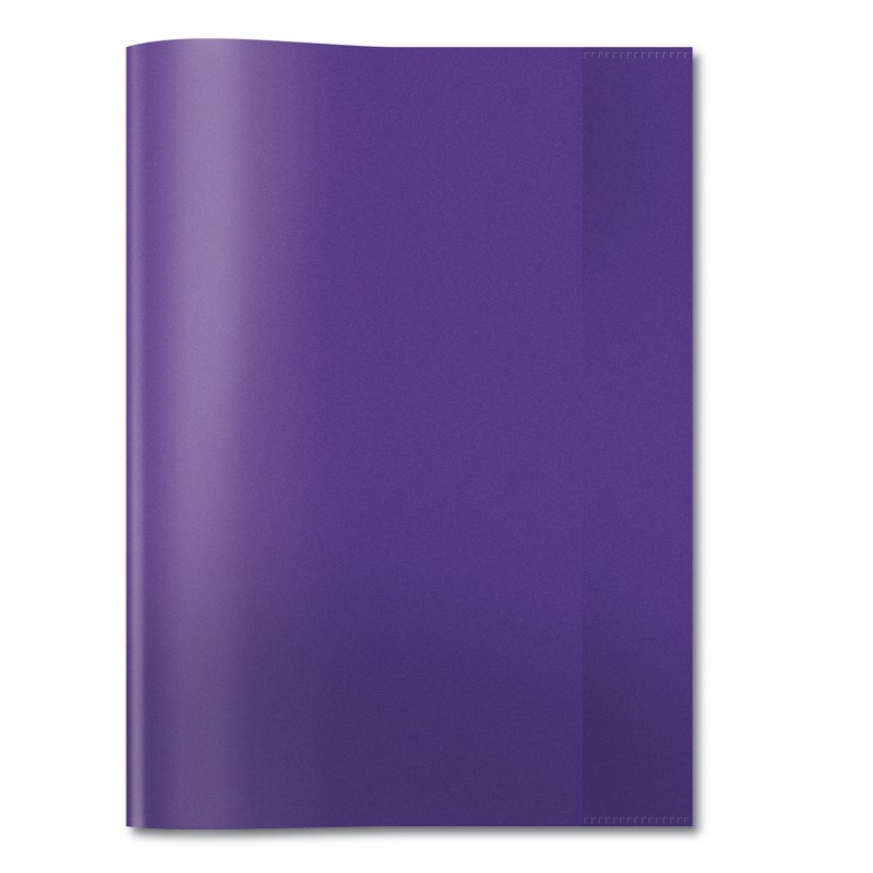 HERMA Heftschoner · PP · A4 · transparent · violett