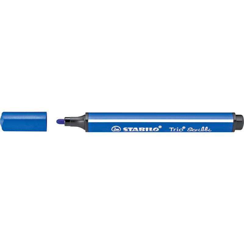 STABILO® Fasermaler Trio Scribbi · blau