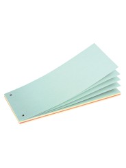 BRUNNEN Trennstreifen 10,5x24cm · 100 Stück · farblich sortiert