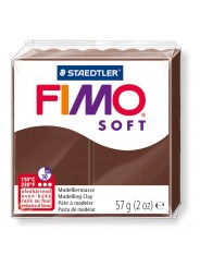 FIMO® soft ofenhärtende STAEDTLER® Modelliermasse - 57g - schoko braun- 8020-75