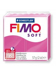 FIMO® soft ofenhärtende STAEDTLER® Modelliermasse - 57g - himbeere pink rosa 8020-22