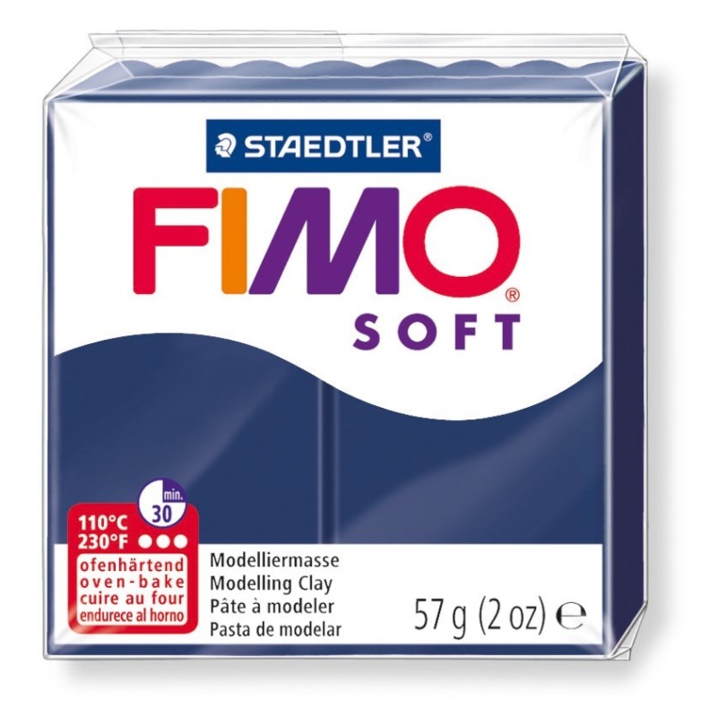 FIMO® soft ofenhärtende STAEDTLER® Modelliermasse - 57g - windsorblau - 8020-35