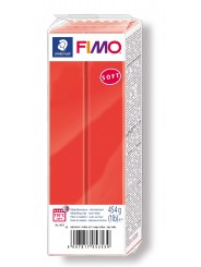 FIMO® soft ofenhärtende STAEDTLER® Modelliermasse - Großblock 454g - indischrot - 8021-24