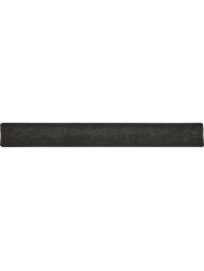 heyda Krepppapier · Bastelkrepp · 50 x 250cm · schwarz · feuchtfärbend