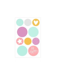 Herlitz Deko-Sticker · 3 Bogen  · Einschulungsgeschenk  · Schultütenbefüllung