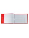 HERMA Heftschoner · PP·  A5 quer · transparent -rot