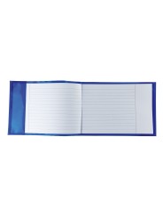 HERMA Heftschoner · PP·  A5 quer · transparent -blau
