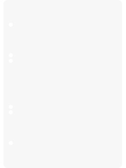 BRUNNEN Ringbucheinlagen · DIN A5 · blanko · unliniert · Lineatur 6 · 50 Blatt