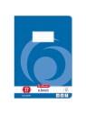 Herlitz Schulheft A4 · Lineatur 37 (liniert Doppelrand, gelocht, perforiert) · 80 g/m² · 16 Blatt