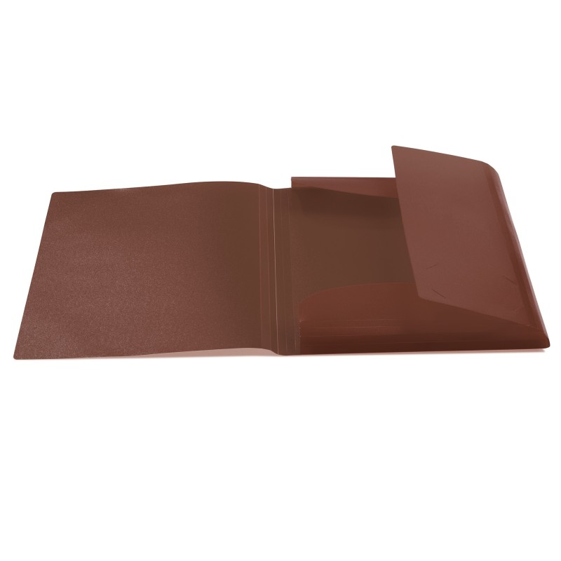 HERMA Sammelmappe · DIN A4 · transzulent · braun