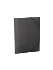 HERMA Sammelmappe · DIN A4 · transzulent · schwarz