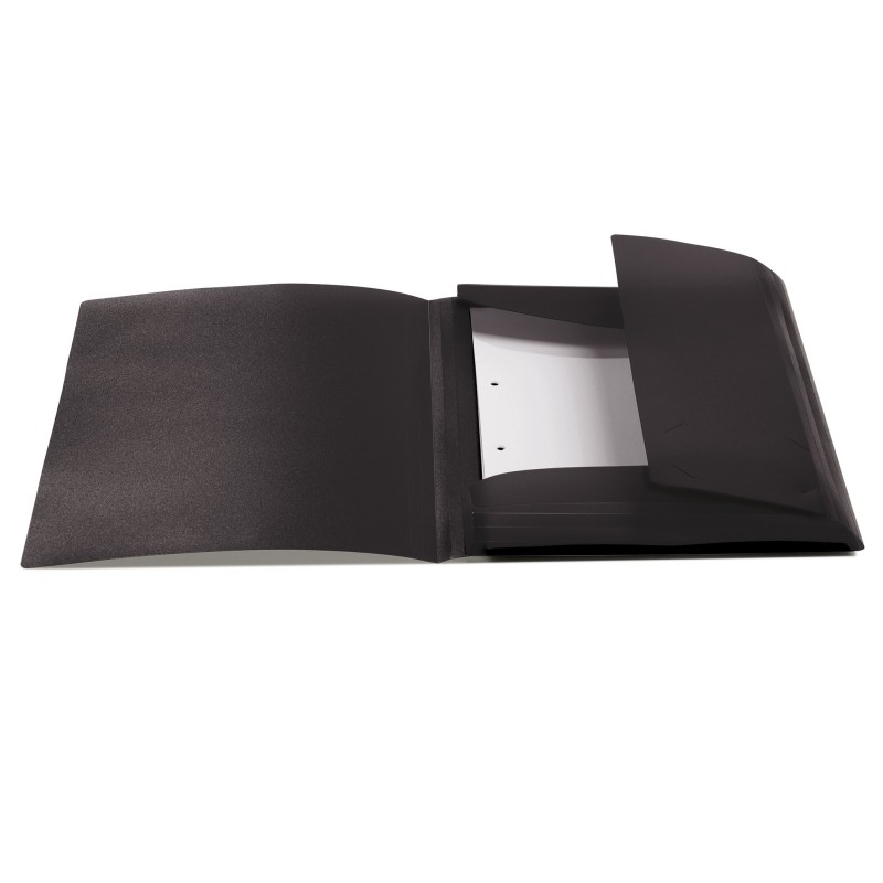 HERMA Sammelmappe · DIN A4 · transzulent · schwarz