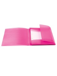 HERMA Sammelmappe · DIN A4 · transzulent · rosa / pink  / fuchsia