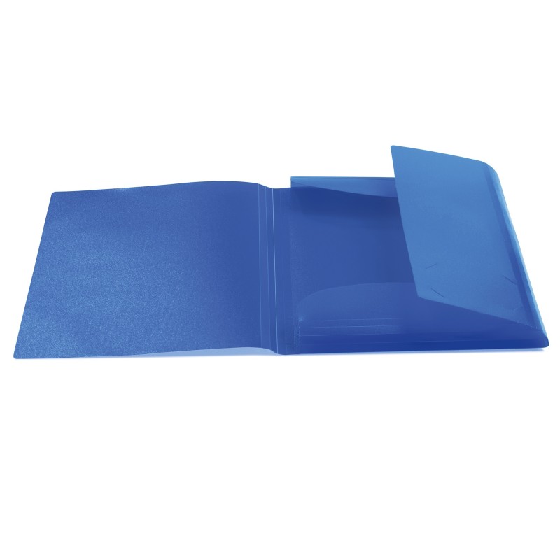 HERMA Sammelmappe · DIN A4 · transzulent · blau / dunkelblau