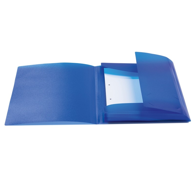 HERMA Sammelmappe · DIN A4 · transzulent · blau / dunkelblau