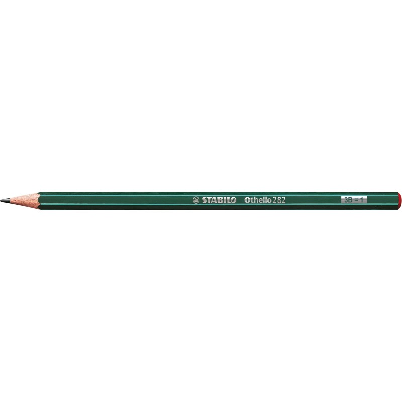 Bleistift STABILO® Othello® · 3B · sehr weich · 6-Kant-Bleistift