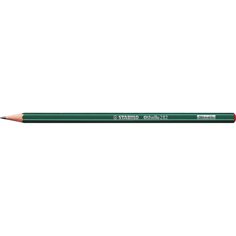Bleistift STABILO® Othello® · 3H · sehr hart · 6-Kant-Bleistift