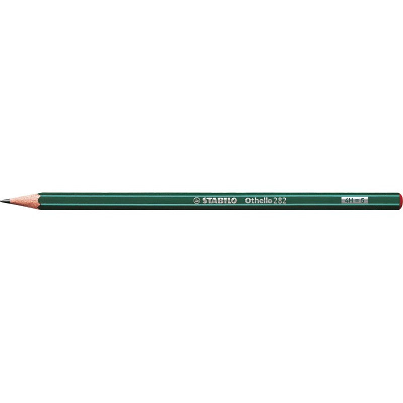 Bleistift STABILO® Othello® · 4H · sehr hart · 6-Kant-Bleistift