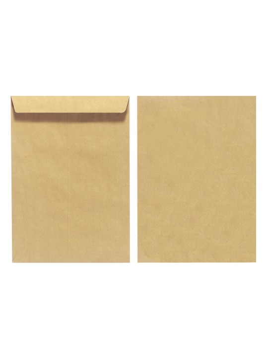 Herlitz Versandtasche C4 · mit gummierter Klappe ·  braun · 10 Stück