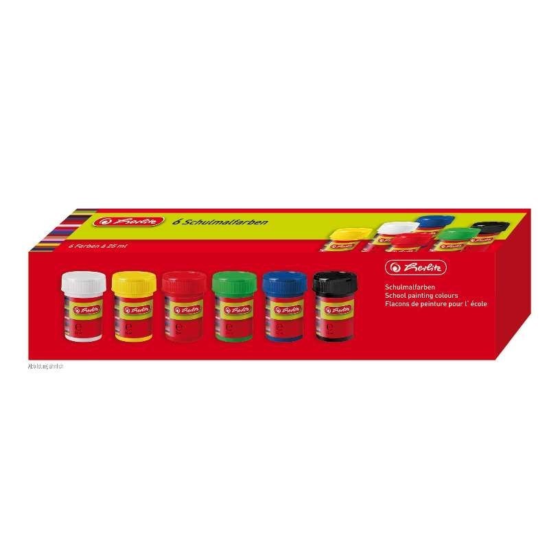 Pelikan Schulmalfarben-Set 740/6EU · 6 Farben