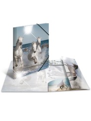 HERMA Sammelmappe · A4 · PP · Glossy Tiere · Pferde