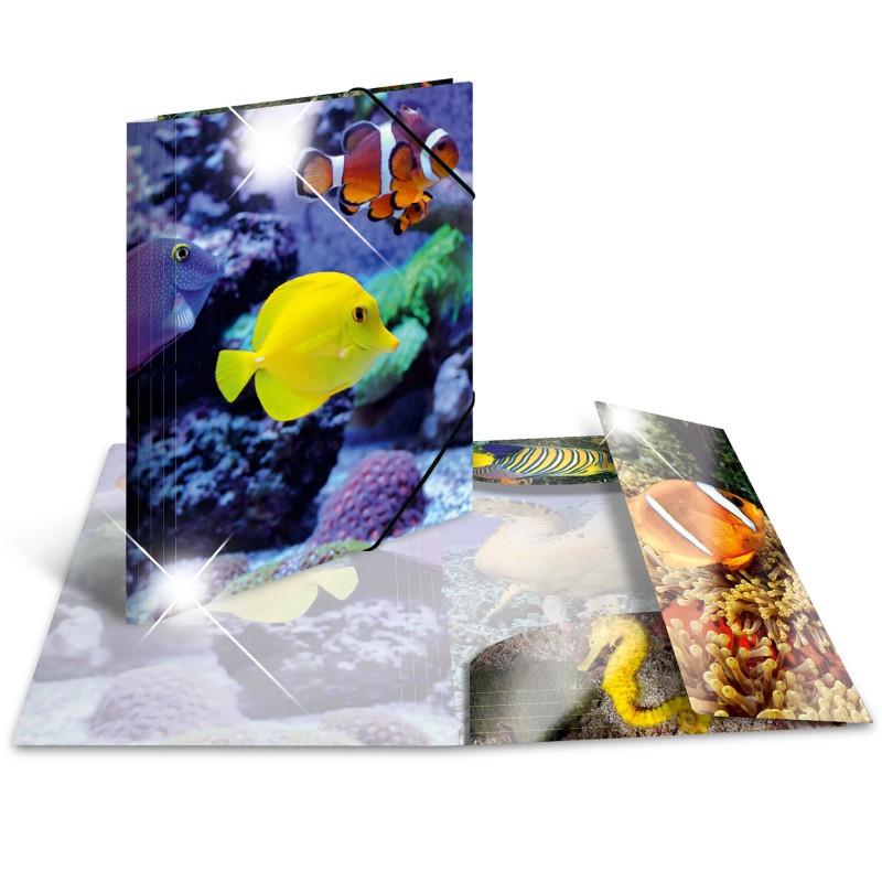 HERMA Sammelmappe · A4 · PP · Glossy Tiere · Fische
