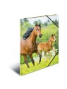 HERMA Kunstmappe Sammelmappe · A3 · PP · Tiere · Pferde
