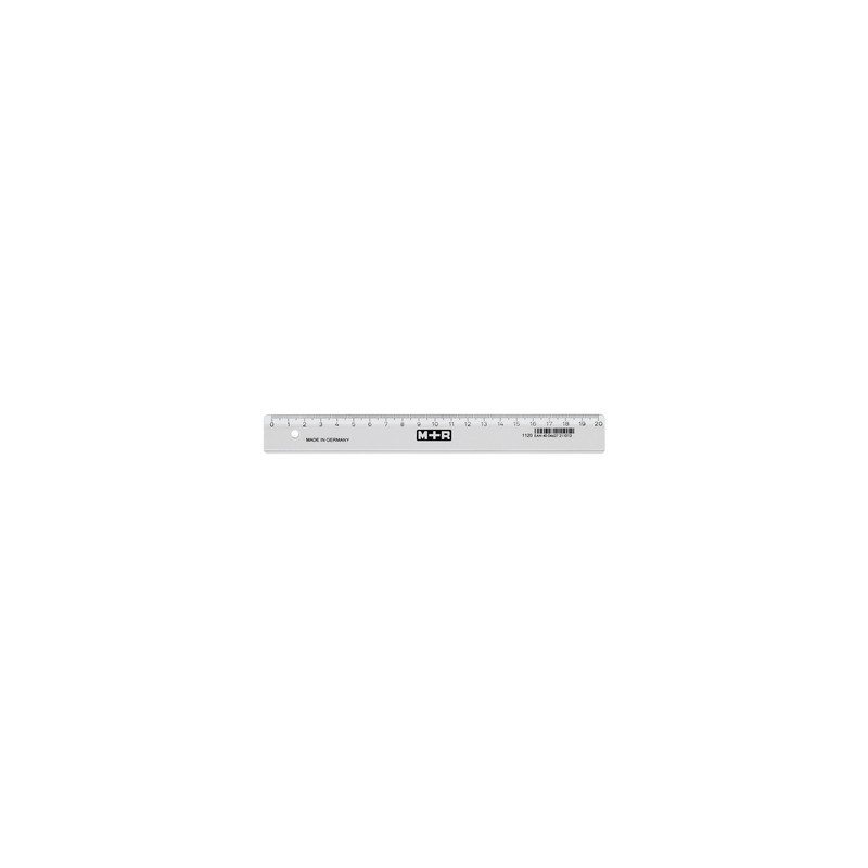 M+R Lineal · 20 cm · glasklar