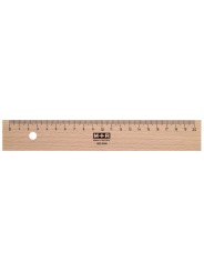 M+R Lineal · 20 cm · Holz · unbehandelte Buche