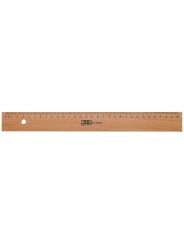 M+R Lineal · 30 cm · Holz · unbehandelte Buche
