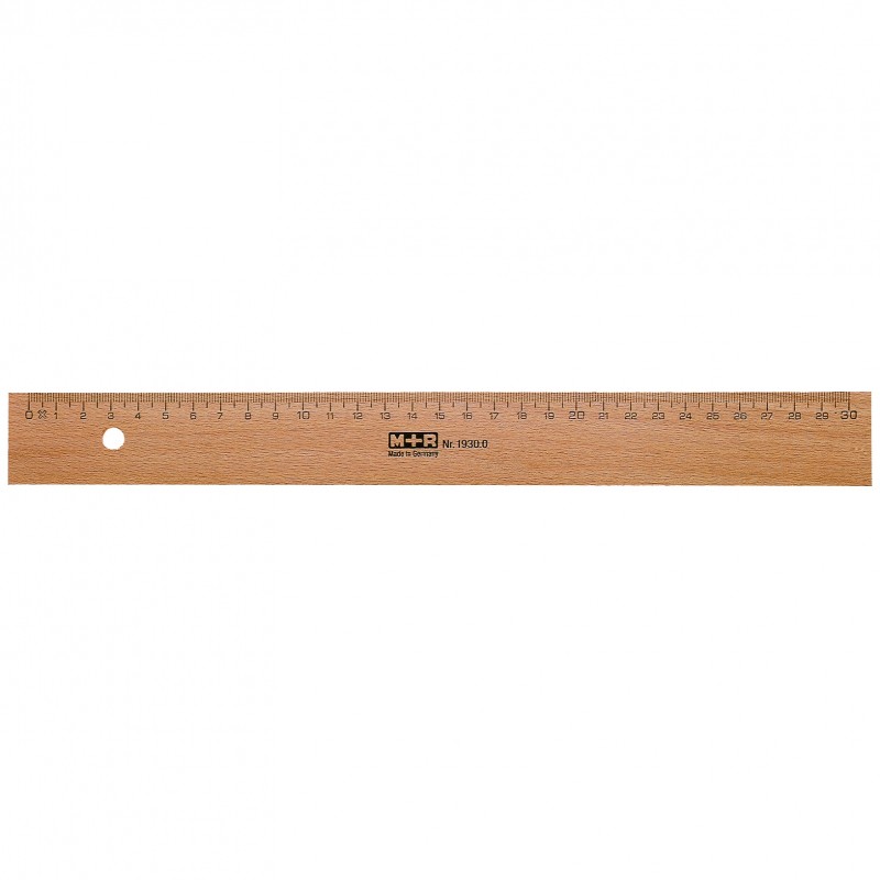 M+R Lineal · 30 cm · Holz · Buche