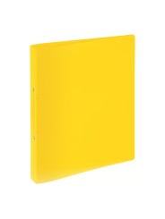 Pagna Ringbuch · DIN A4 · 25mm Ringdurchmesser · 2 Ringe · transparent · gelb