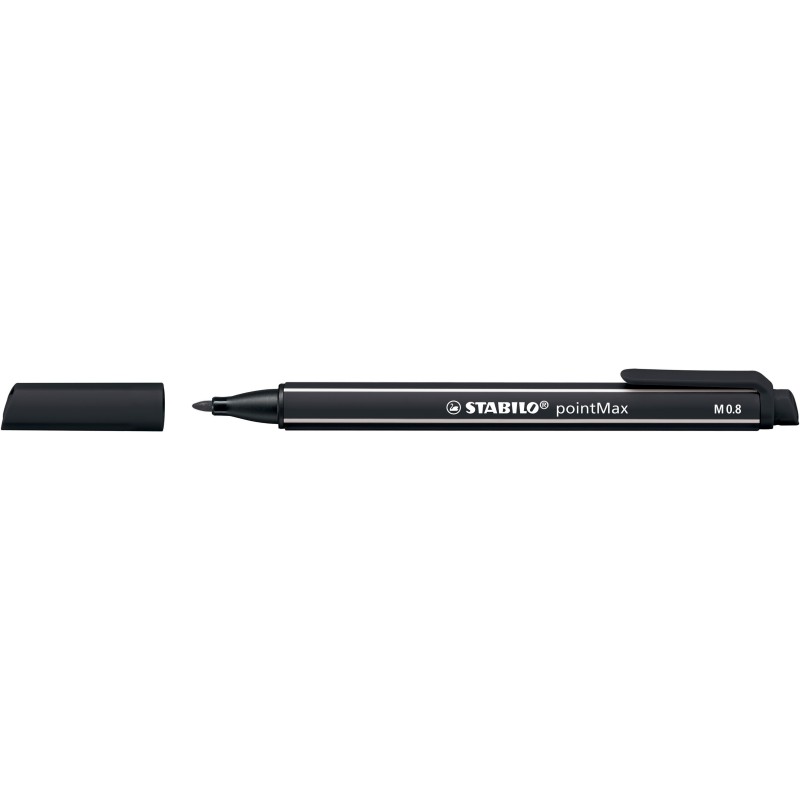 STABILO® Filzschreiber STABILO® pointMax · 0,8 mm · schwarz