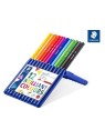 STAEDTLER® Buntstifte ergo soft® Farbstift · 3 mm · aufstellbare Box mit 12 Farben