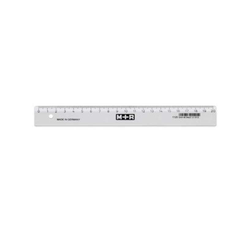 M+R Lineal · 20 cm · glasklar