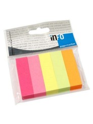 AMC infonotes Pagemarker 15 x 50mm 5 Farben à 100 Blatt