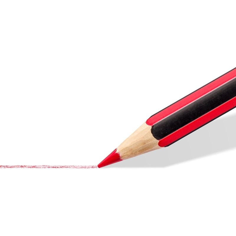 STAEDTLER® Buntstifte Noris® colour 185 C12 · 3 mm · Kartonetui mit 12 Farben
