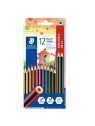 STAEDTLER® Buntstifte Noris® colour 185 C12 · 3 mm · Kartonetui mit 12 Farben