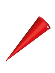 Schultütenrohling · bunt · Standardgröße · 70 cm · stabile Holz-Spitze