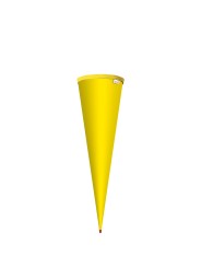 Schultütenrohling · bunt · Standardgröße · 70 cm · stabile Holz-Spitze