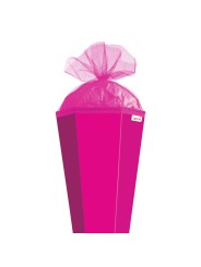 Zuckertütenrohling · bunt · groß · 85 cm · 6eckig · verstärkte Spitze