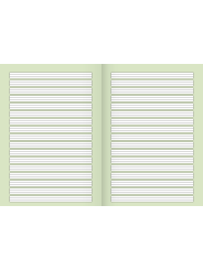 BRUNNEN Schulheft · DIN A4 · Lineatur 2 · liniert - 2. Schuljahr · Kontrastlineatur · 16 Blatt · Umweltpapier