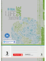 BRUNNEN Schulheft · DIN A4 · Lineatur 3 · liniert - 3. Schuljahr · ohne Rand · 16 Blatt · Umweltpapier