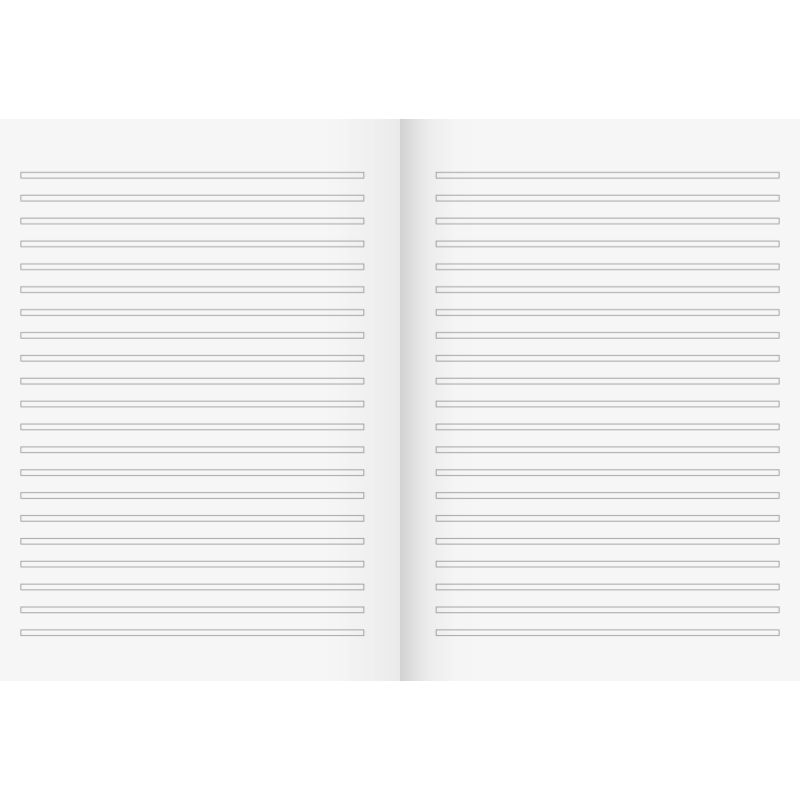 BRUNNEN Schulheft · DIN A4 · Lineatur 3 · liniert - 3. Schuljahr · ohne Rand · 16 Blatt · Umweltpapier