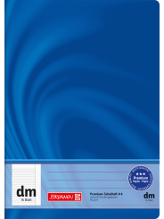 BRUNNEN Schulheft VIVENDI · DIN A4 · Lineatur dm · liniert - ab 3. Schuljahr · 16 Blatt · 90g Premiumpapier