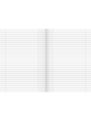 BRUNNEN Schulheft · DIN A4 · Lineatur 27 · liniert mit Doppelrand · 16 Blatt · Umweltpapier