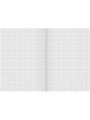 BRUNNEN Schulheft · DIN A4 · Lineatur 28 · kariert mit Doppelrand · 16 Blatt · Umweltpapier