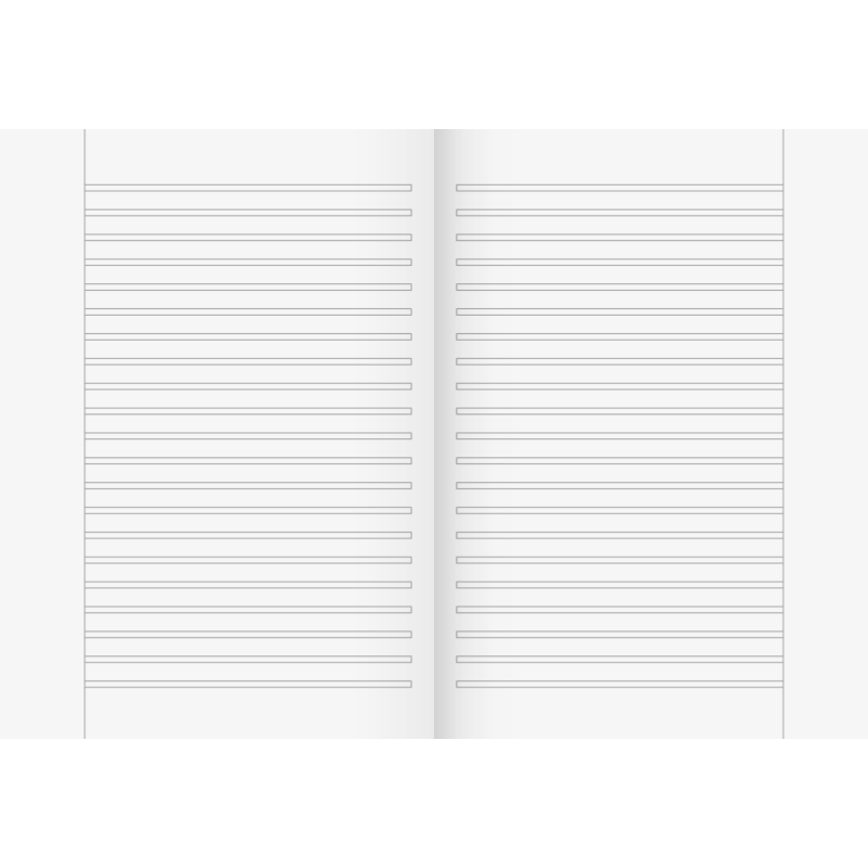 BRUNNEN Doppelheft · DIN A4 · Lineatur 3R · liniert - 3. Schuljahr · MIT  RAND · 32 Blatt · Umweltpapier