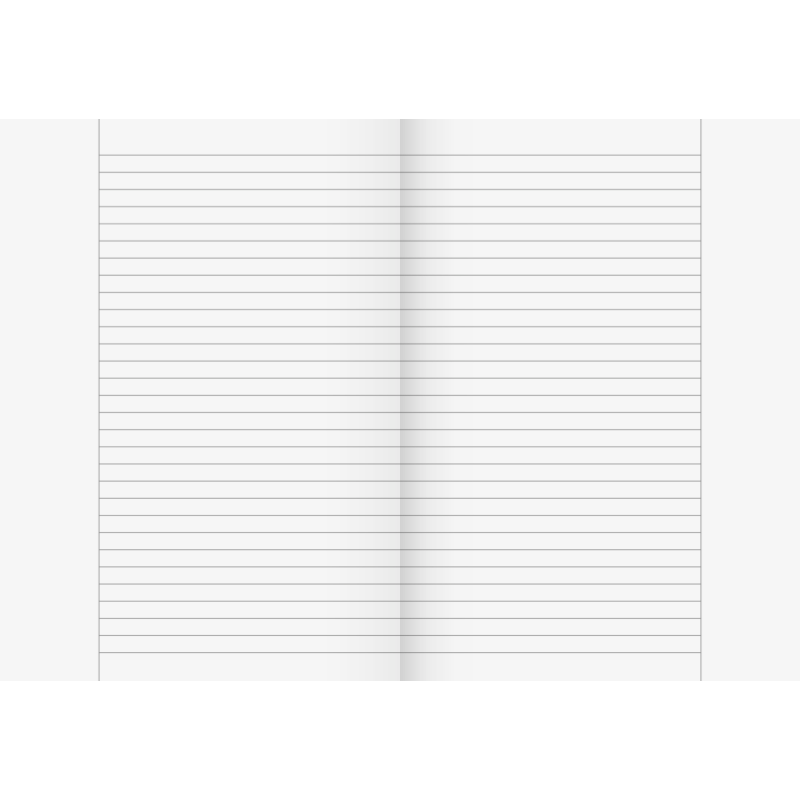 BRUNNEN Doppelheft · DIN A4 · Lineatur 25 · liniert mit Rand · 16 Blatt · Umweltpapier